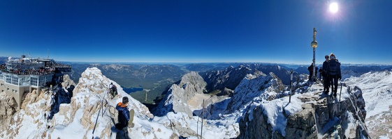 Tag 2: Auf die Zugspitze - 25. September 2023